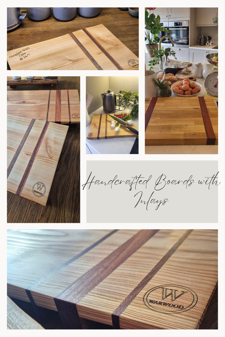 Handcrafted Boards with Inlay