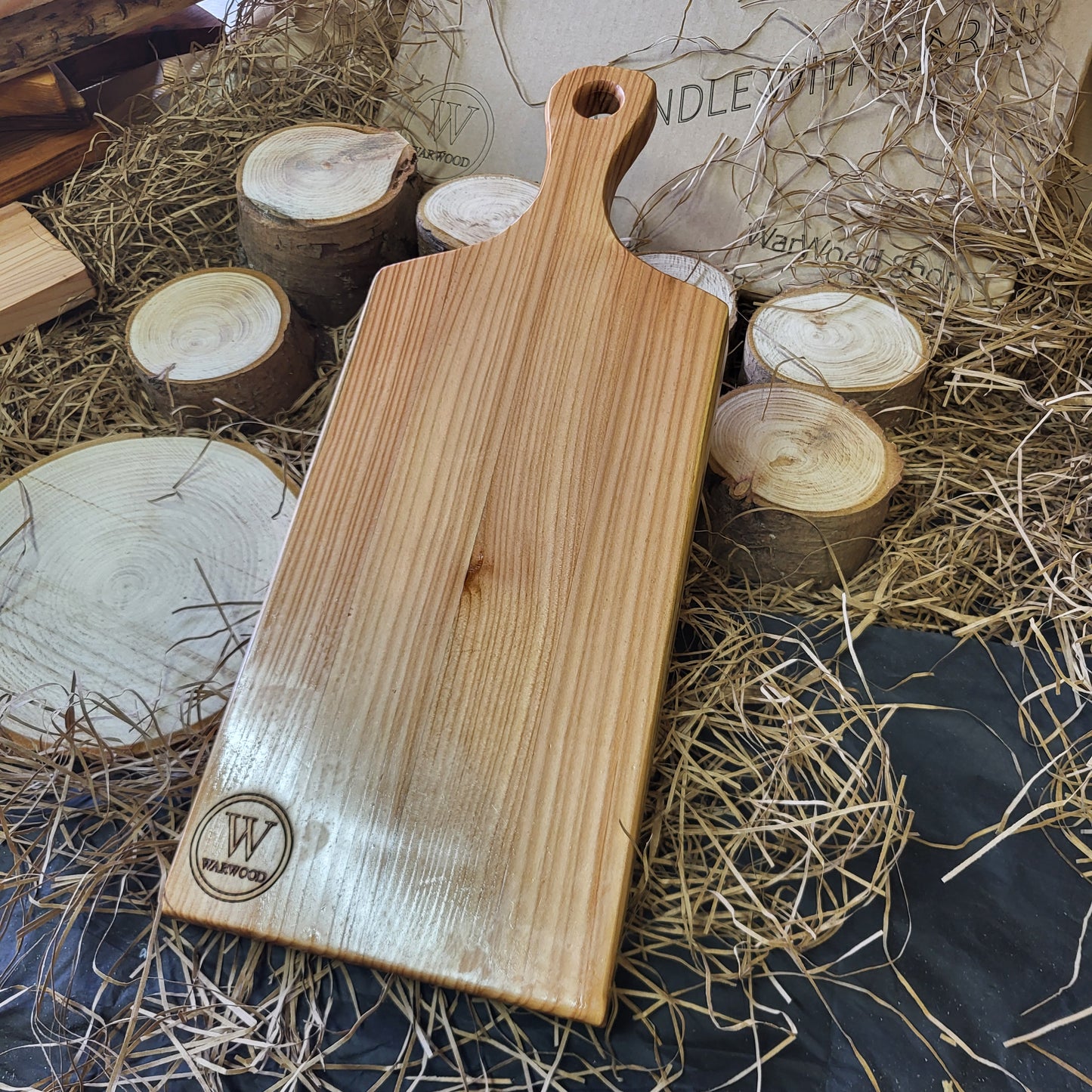 Handcrafted Larch Serving Boards