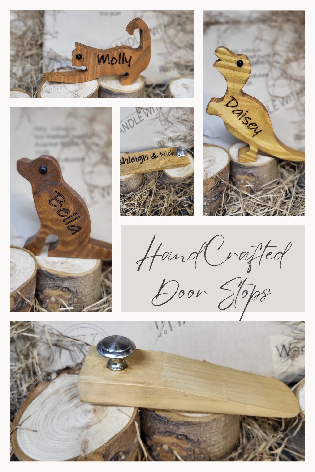 Handcrafted Door Stops