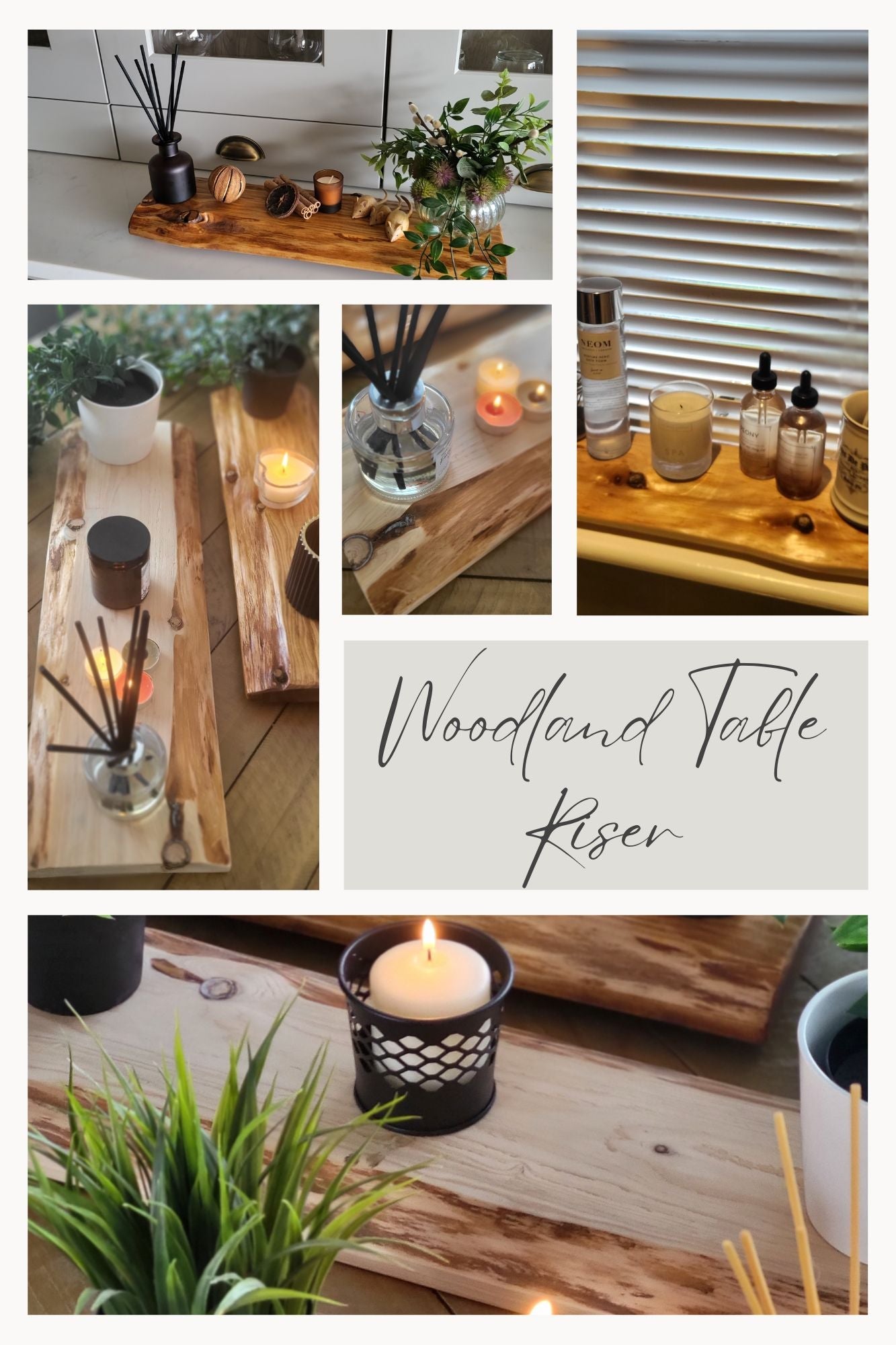 Our Woodland Table Riser