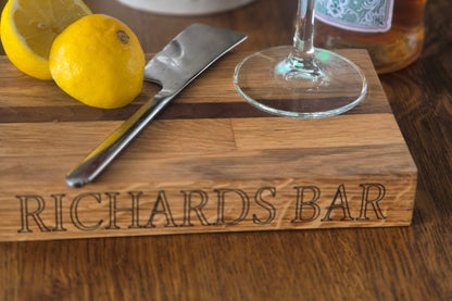 The WarWood Bar Board-Perfect for Citrus & Cocktails