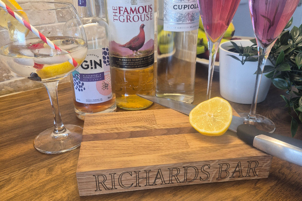 The WarWood Bar Board-Perfect for Citrus & Cocktails