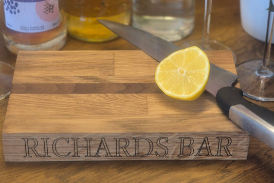 The WarWood Bar Board-Perfect for Citrus & Cocktails