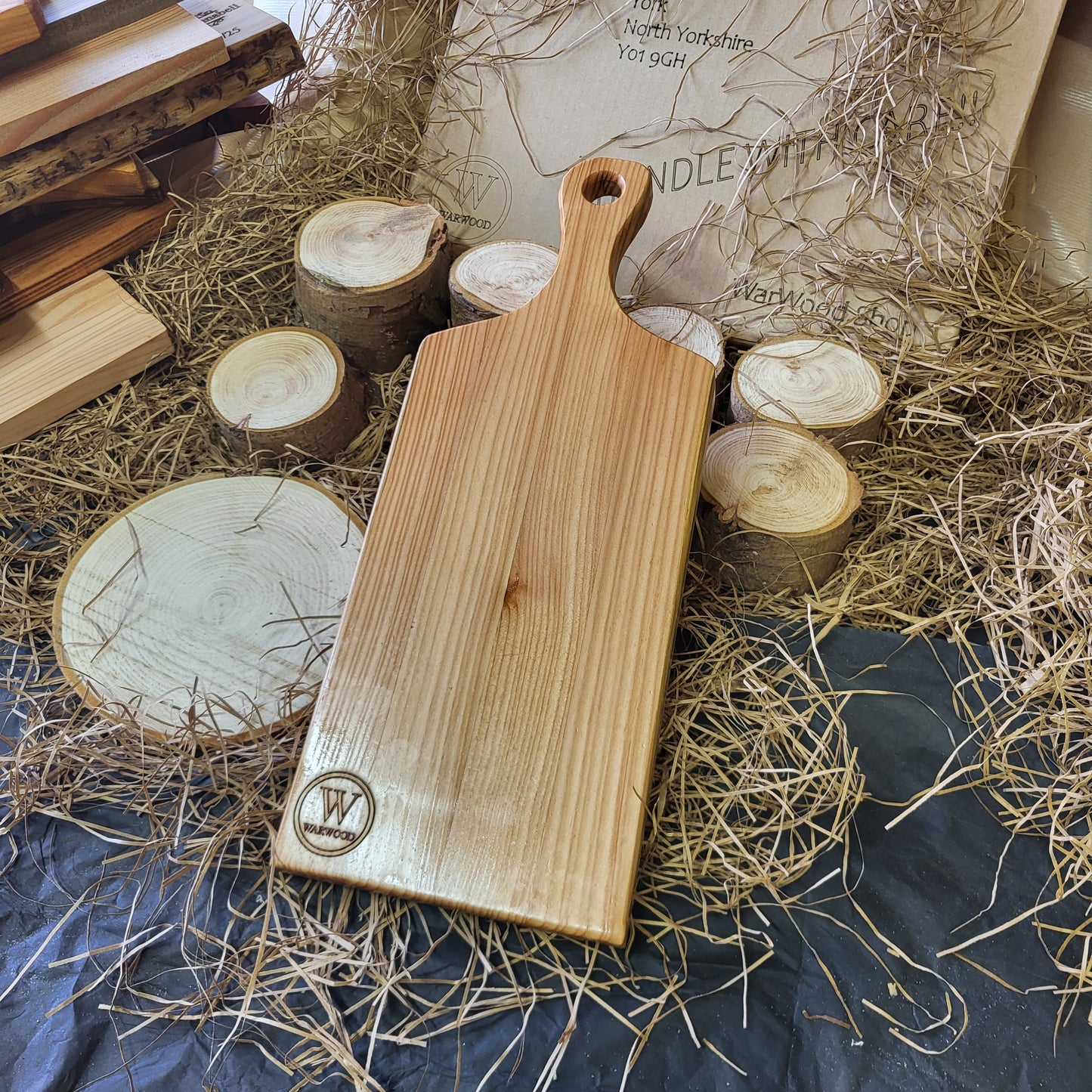 Handcrafted Larch Serving Boards